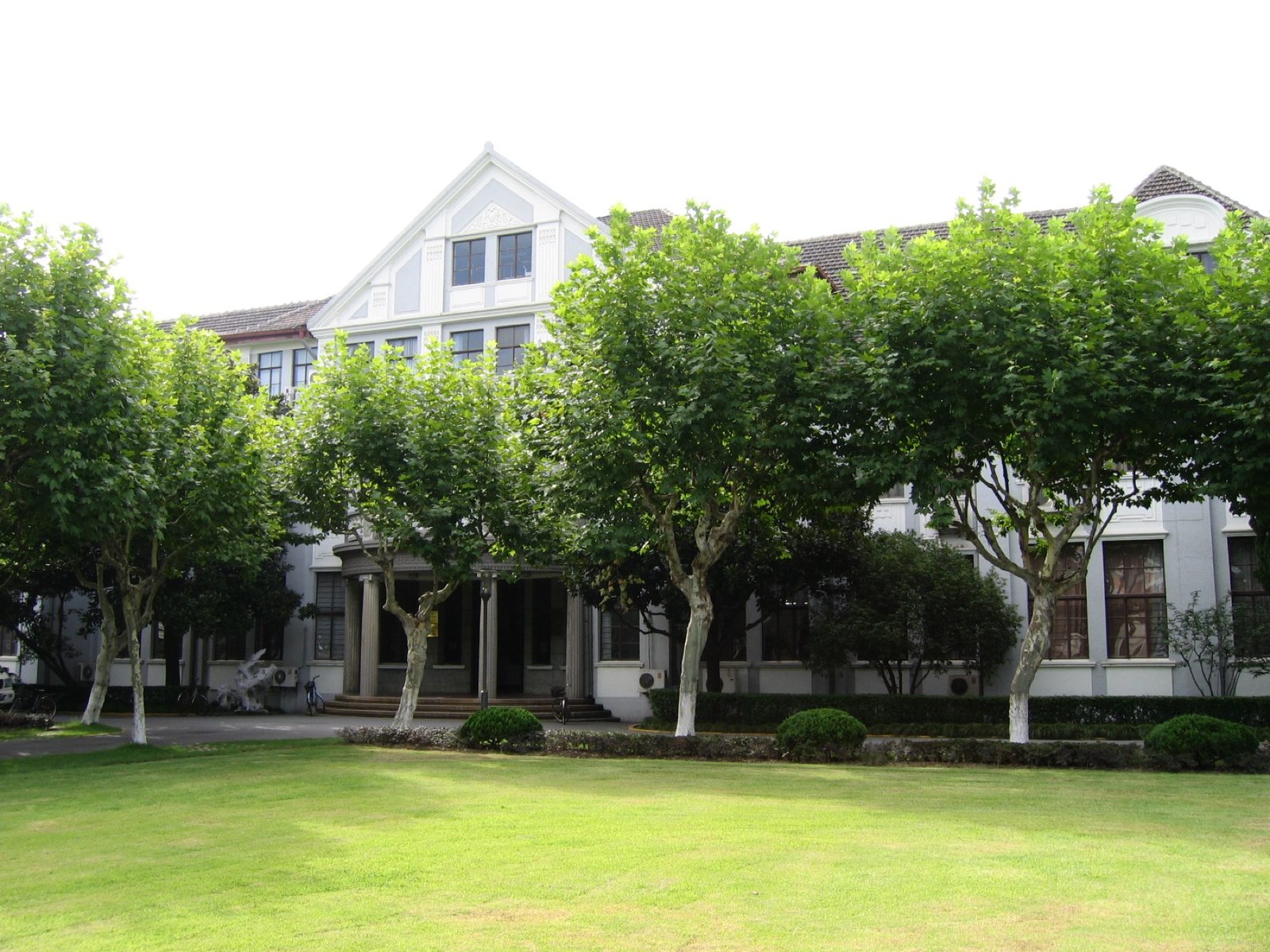 Historic Fudan University campus building