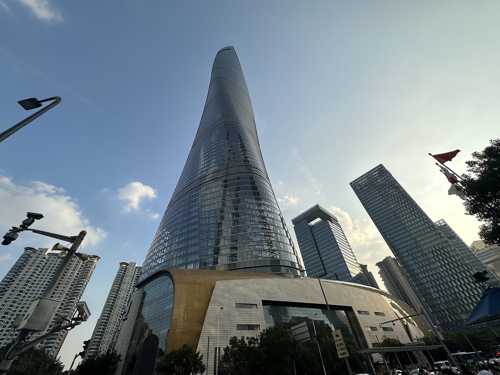 Shanghai Tower rising above Lujiazui